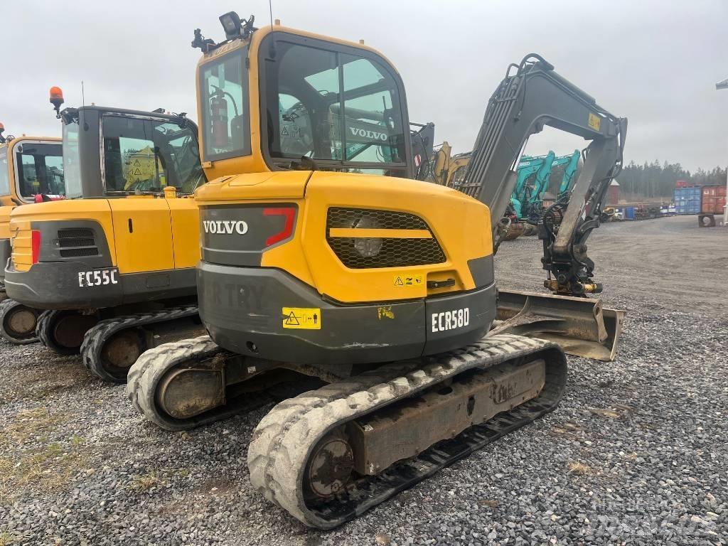 Volvo ECR 58 D Mini ekskavatori < 7 t