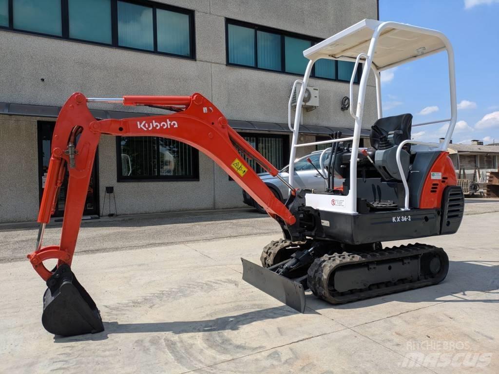Kubota KX 36-3 Mini ekskavatori < 7 t