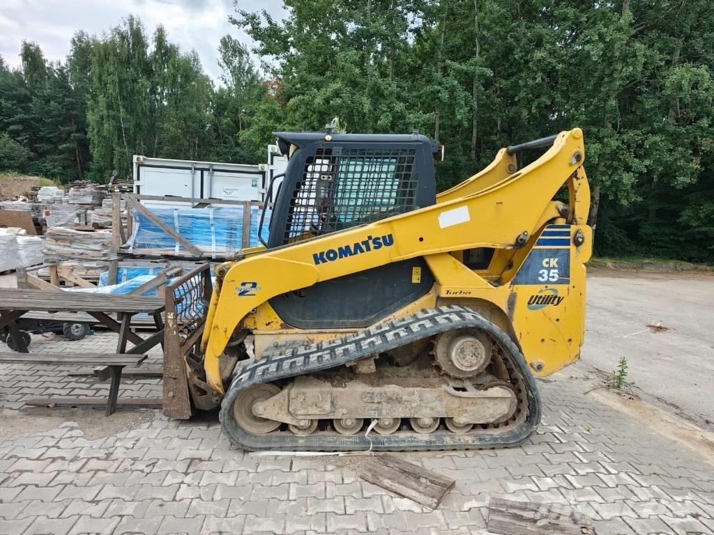 Komatsu CK 35 Lietoti riteņu kompaktiekrāvēji