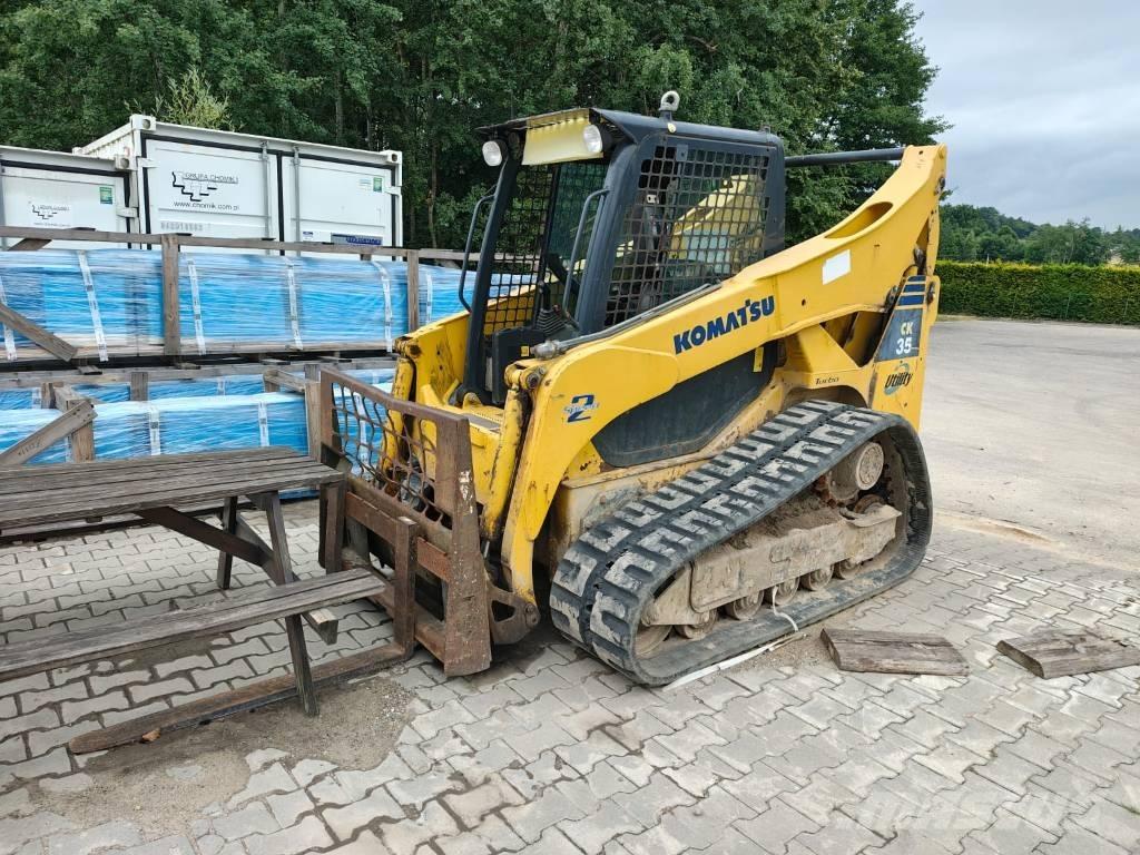 Komatsu CK 35 Lietoti riteņu kompaktiekrāvēji