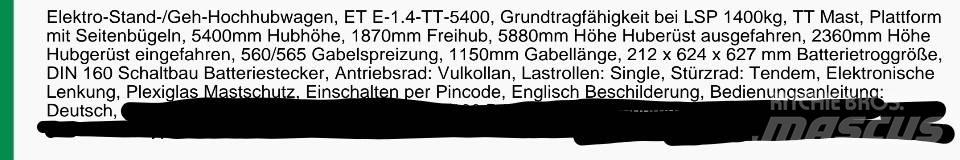 Crown ET40001.4 Krautnētāji ar roku