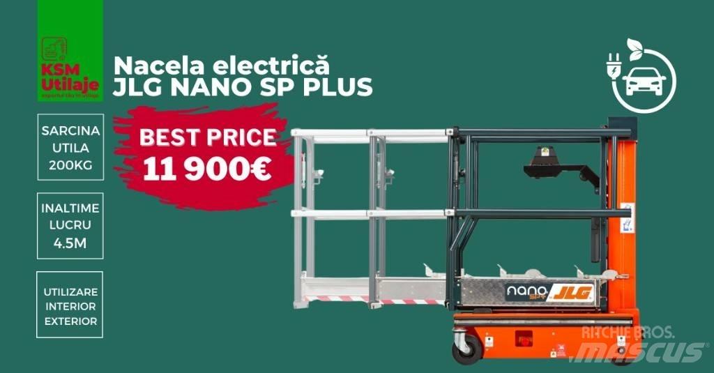 JLG JLG NANO SP PLUS Kompakts pacēlājs ar rotējošu strēli