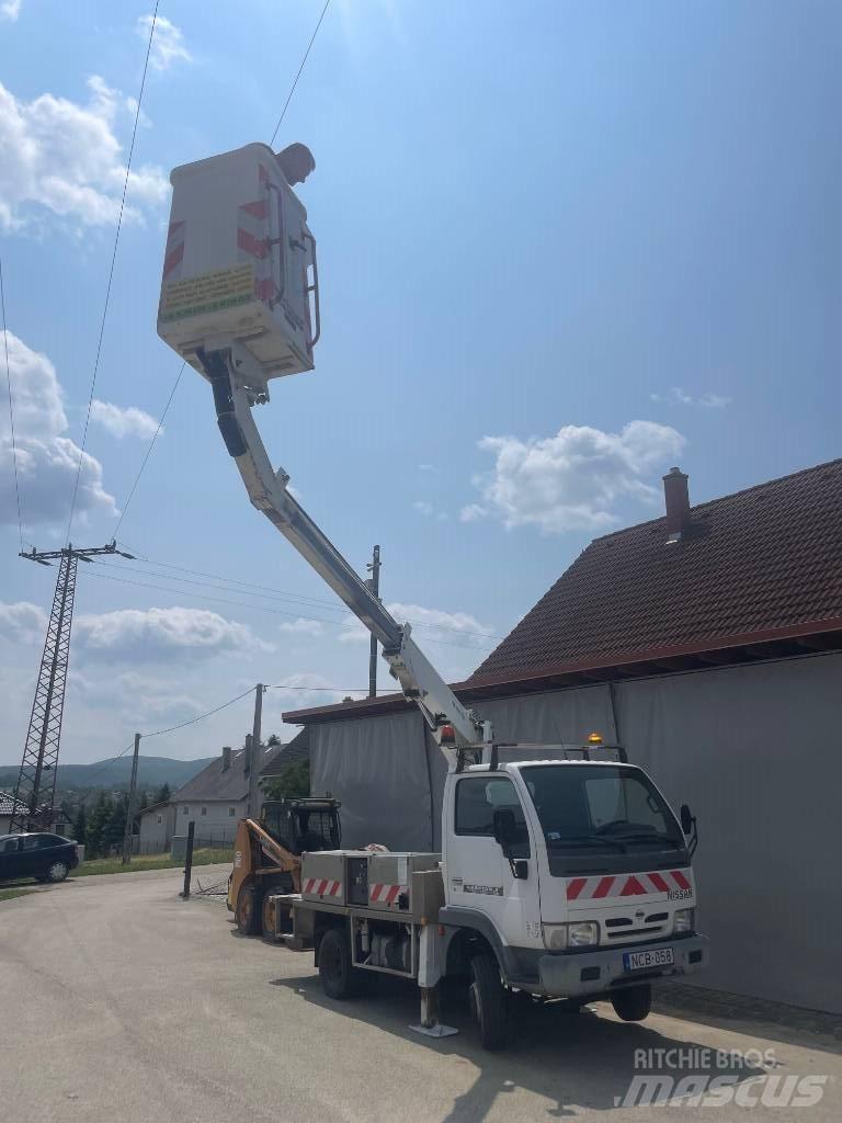 Nissan Cabstar Pacēlāji uz automašīnas bāzes