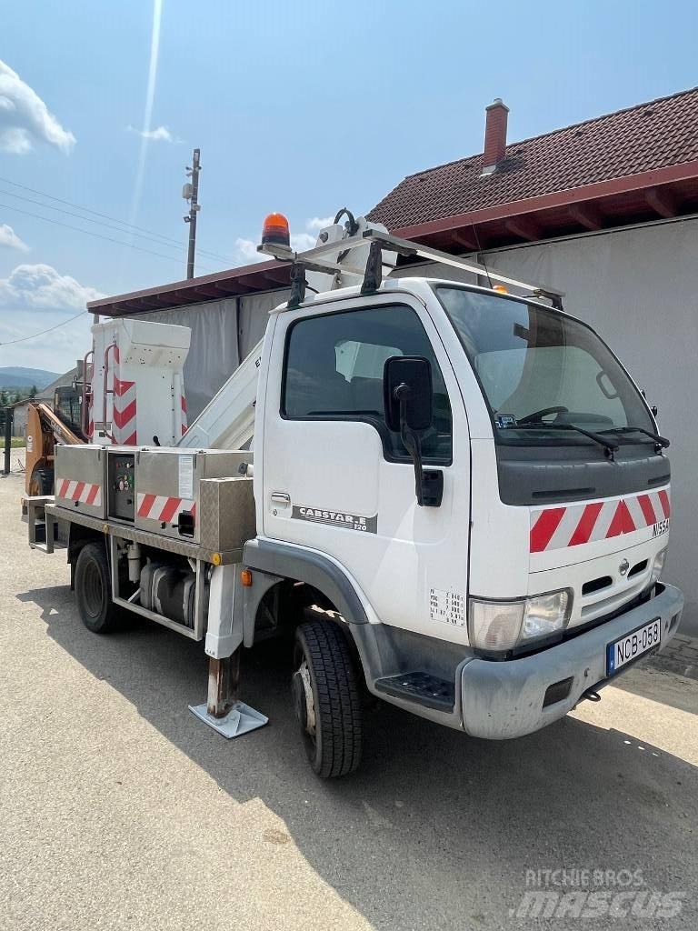 Nissan Cabstar Pacēlāji uz automašīnas bāzes