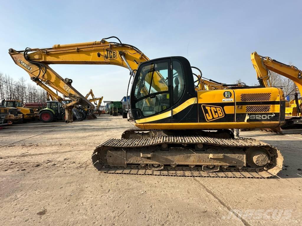 JCB JS 200 LC Kāpurķēžu ekskavatori