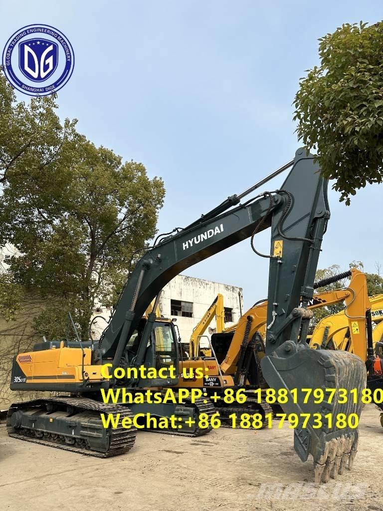 Hyundai R305LC Kāpurķēžu ekskavatori