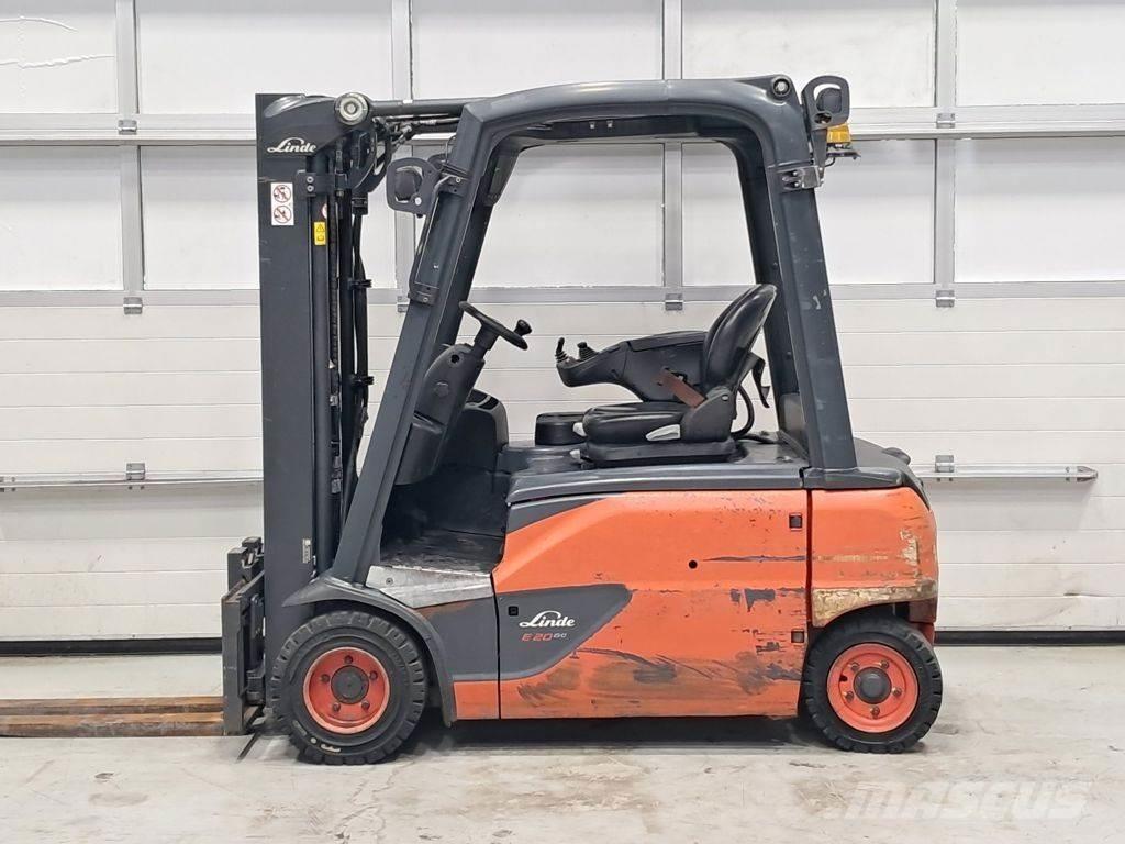Linde E20PL-02 Elektriskie iekrāvēji