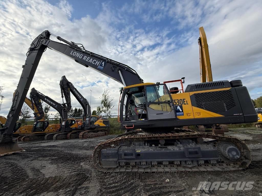 Volvo EC 530 EL Ekskavatori tālās sniedzamības darbiem