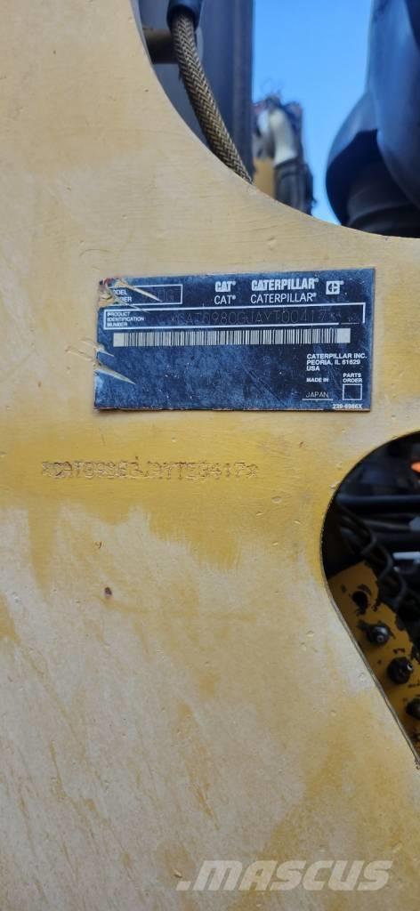 CAT 980 G II Iekrāvēji uz riteņiem
