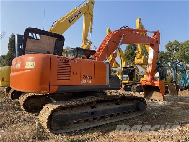Hitachi zx250 Kāpurķēžu ekskavatori