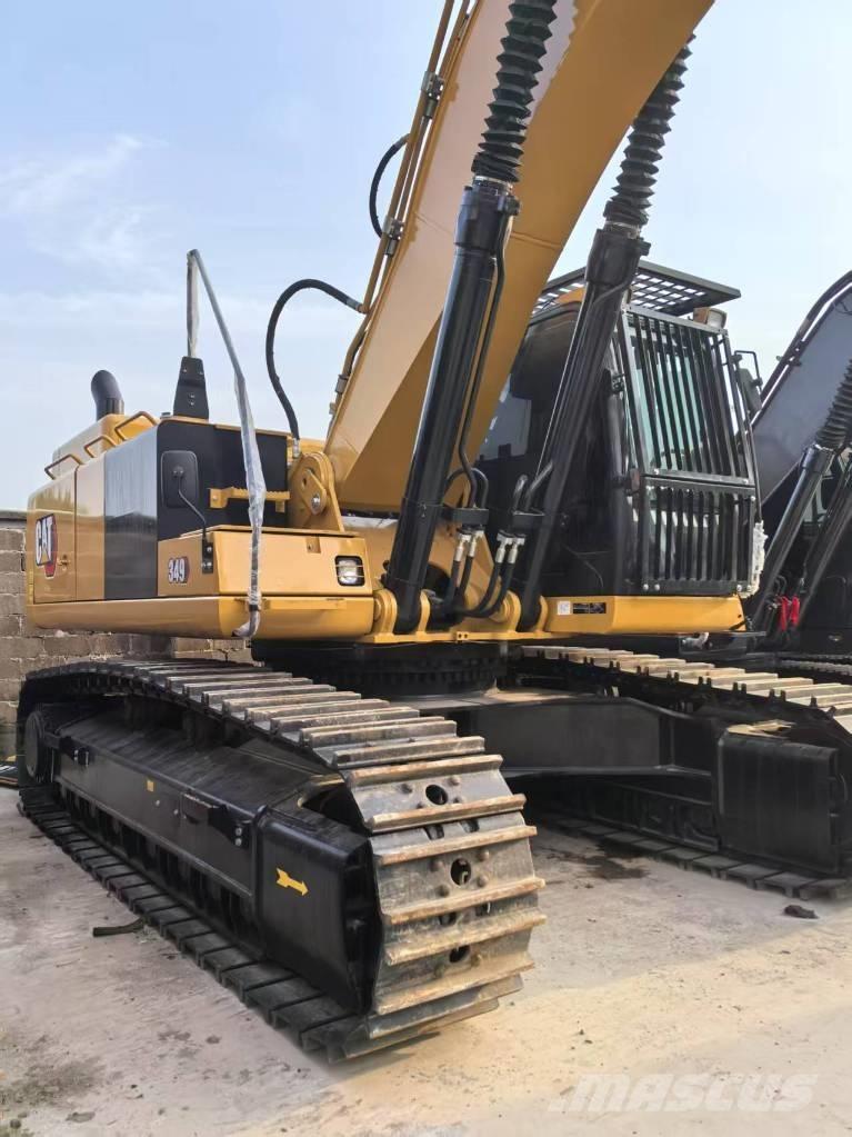 CAT 349 Kāpurķēžu ekskavatori