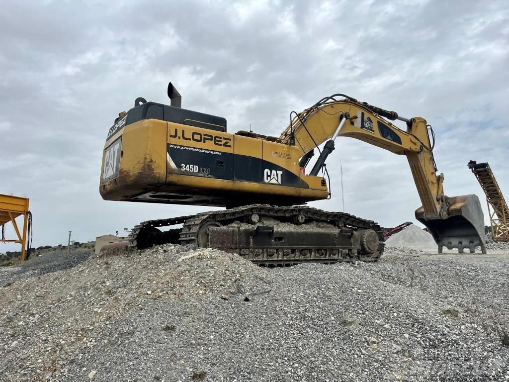 CAT 345 D L ME Kāpurķēžu ekskavatori
