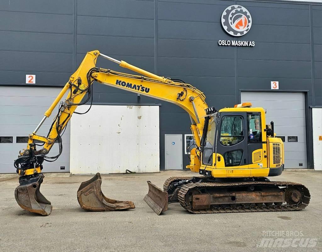 Komatsu PC 138 Vidēja lieluma ekskavatori 7 t - 12 t