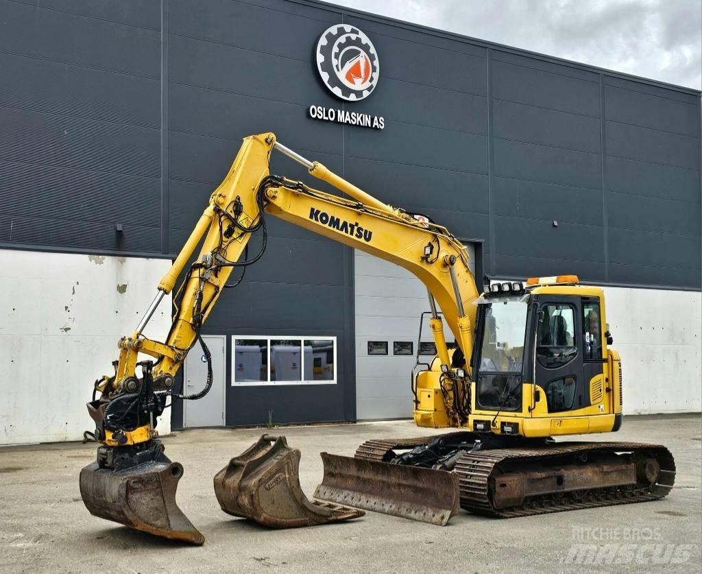 Komatsu PC 138 Vidēja lieluma ekskavatori 7 t - 12 t