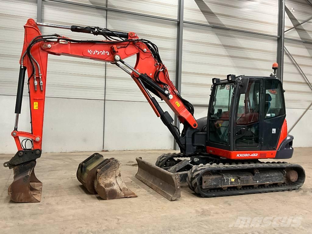 Kubota KX 080-4 A 2 Vidēja lieluma ekskavatori 7 t - 12 t