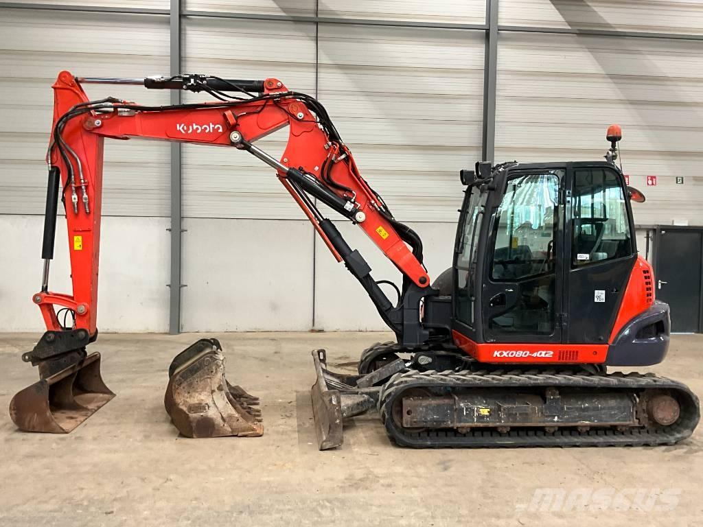 Kubota KX 080-4 A 2 Vidēja lieluma ekskavatori 7 t - 12 t