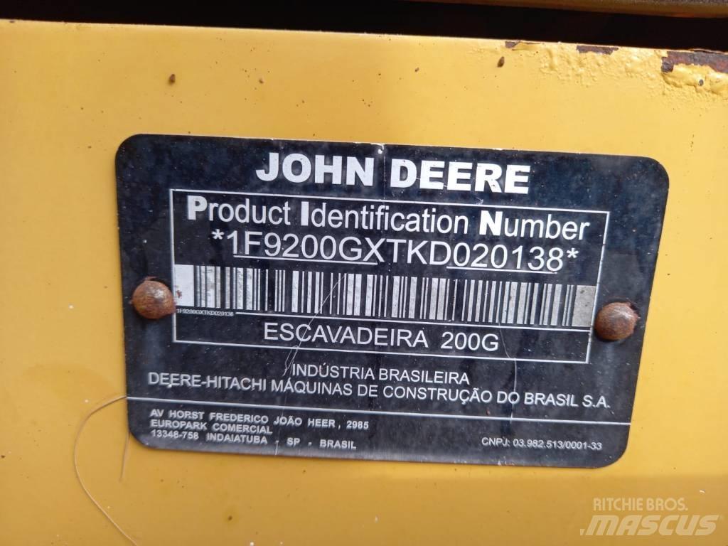 John Deere 200G Kāpurķēžu ekskavatori