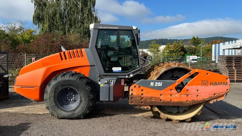 Hamm H20 i P Vienvalča grunts veltņi