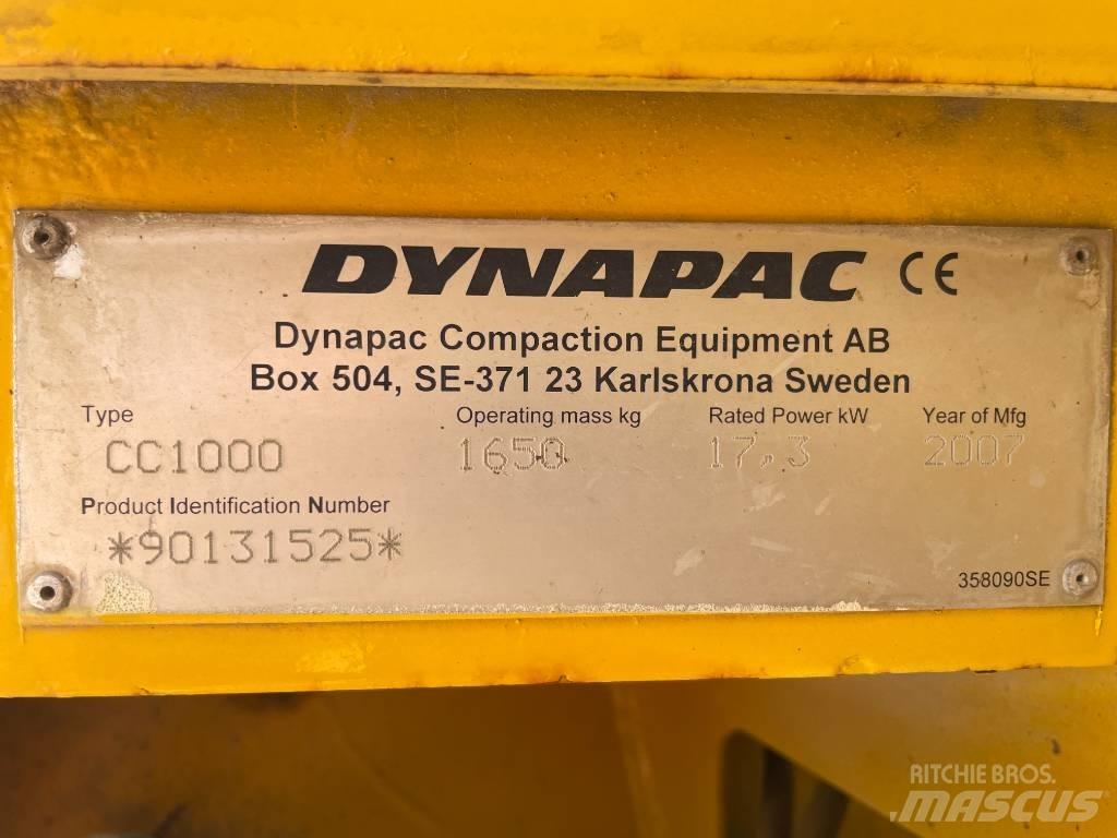 Dynapac CC 1000 Divvalču grunts veltņi
