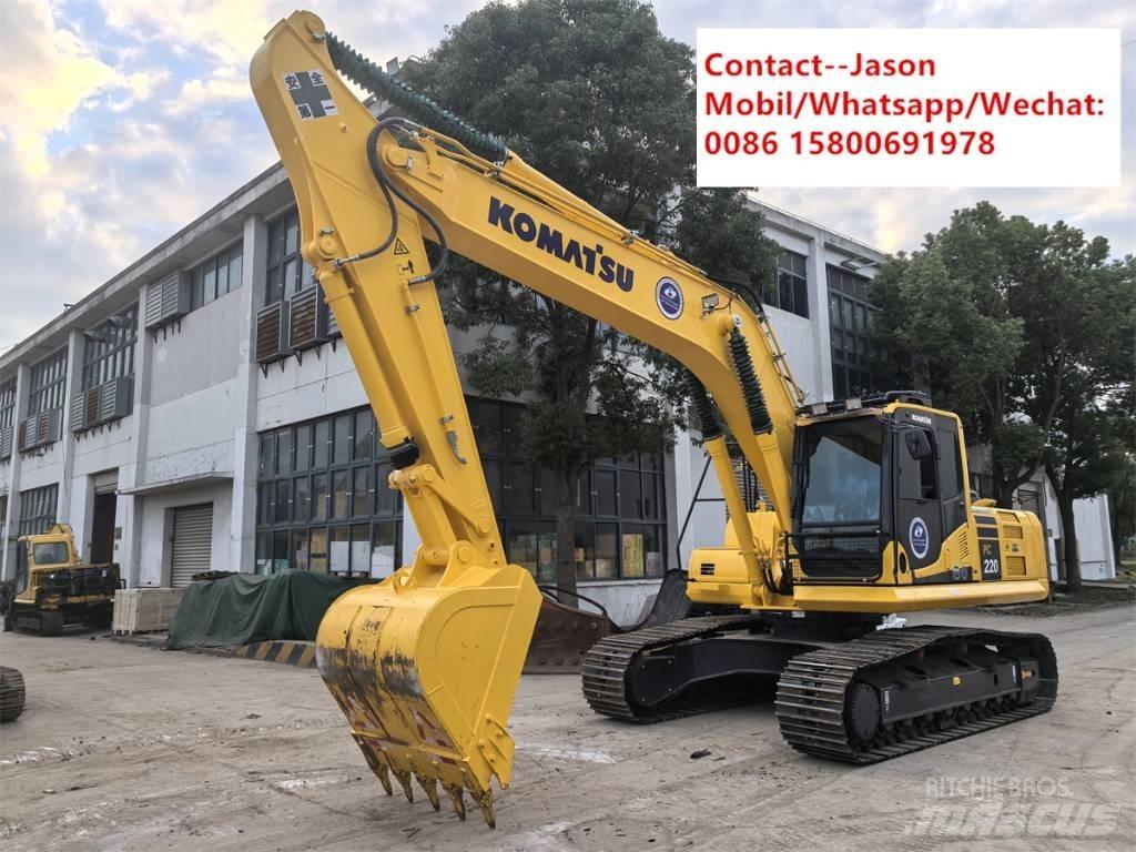 Komatsu PC220 Kāpurķēžu ekskavatori