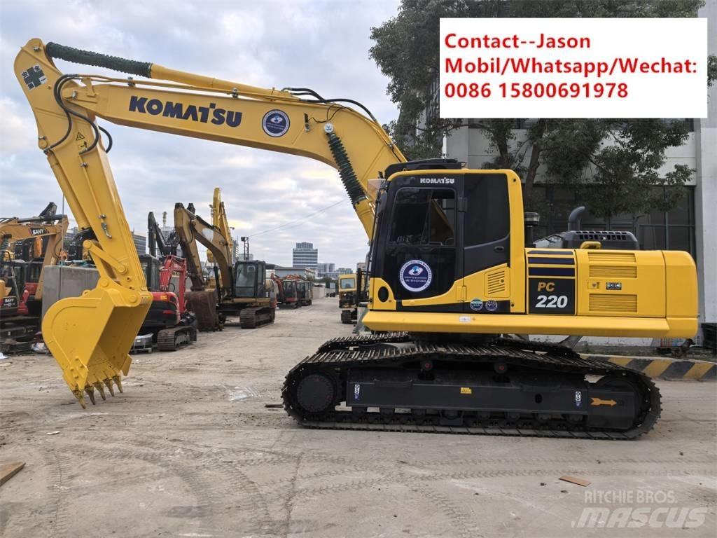 Komatsu PC220 Kāpurķēžu ekskavatori