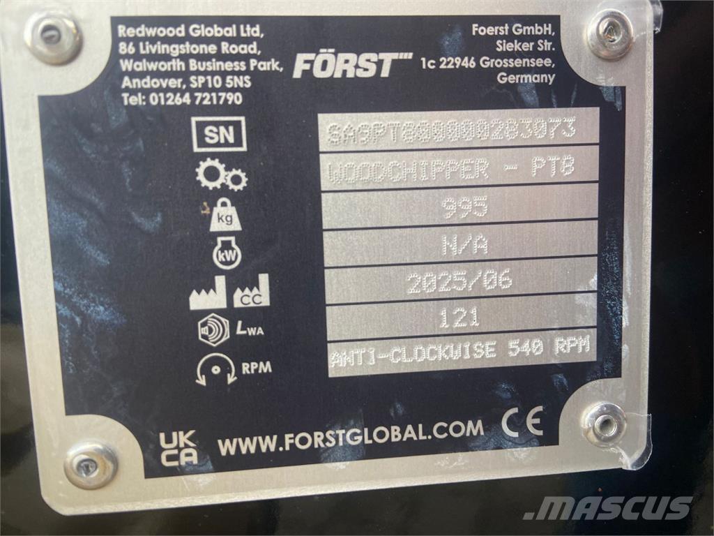  Sonstige PT8 Lopbarības novācēji