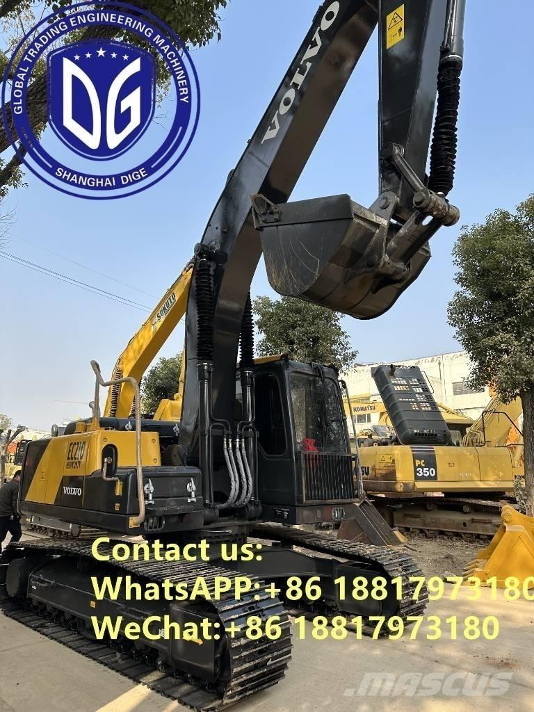 Volvo EC 210 Kāpurķēžu ekskavatori