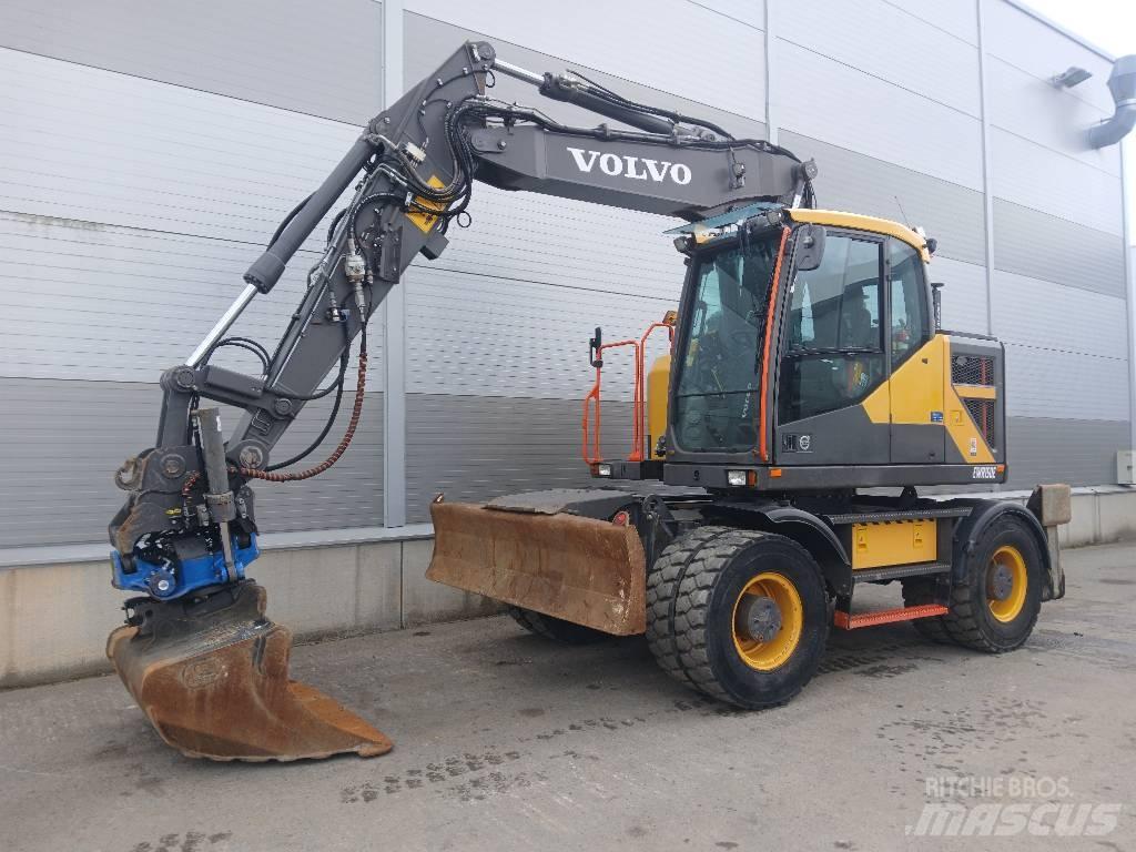 Volvo EWR150E Ekskavatori uz riteņiem