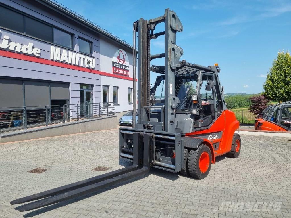 Linde H80T-01/900 LPG tehnika