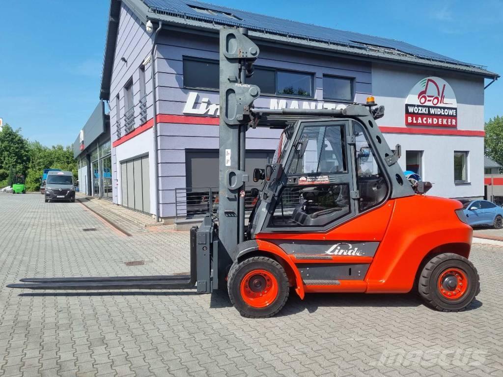 Linde H80T-01/900 LPG tehnika