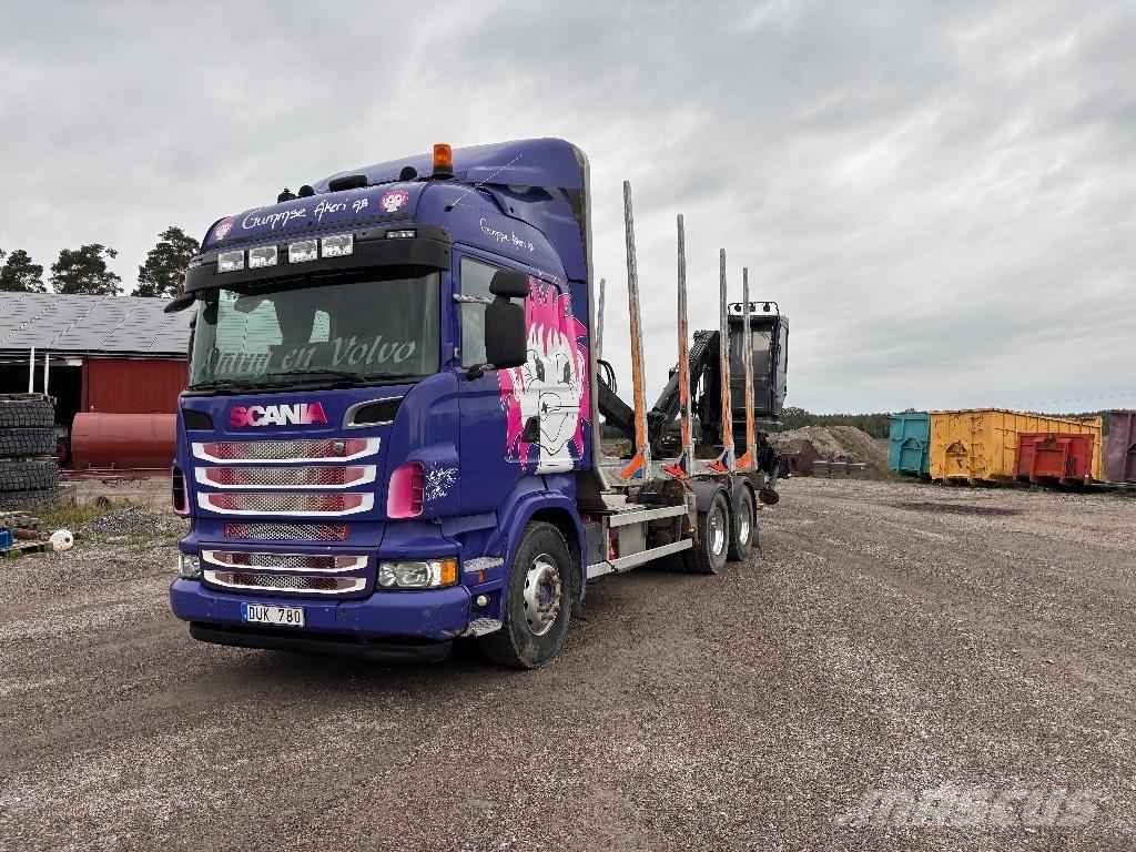 Scania 560. 6x4 Kokvedēji