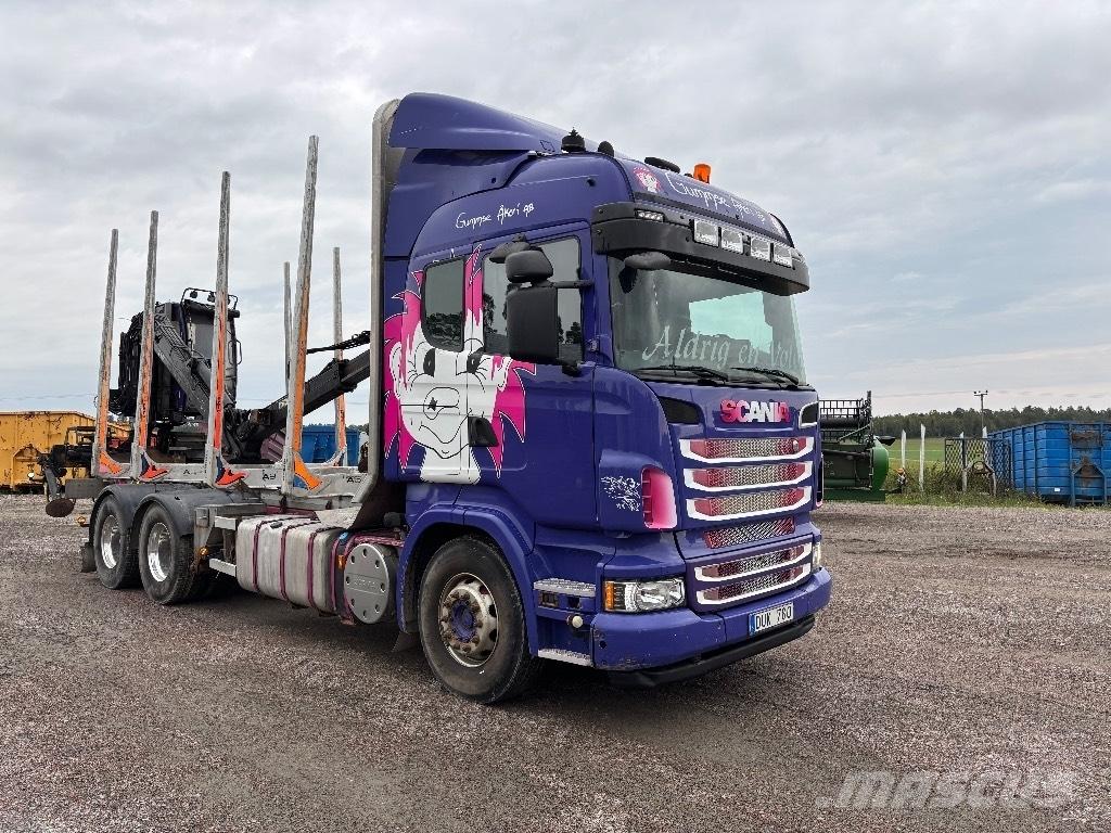 Scania 560. 6x4 Kokvedēji