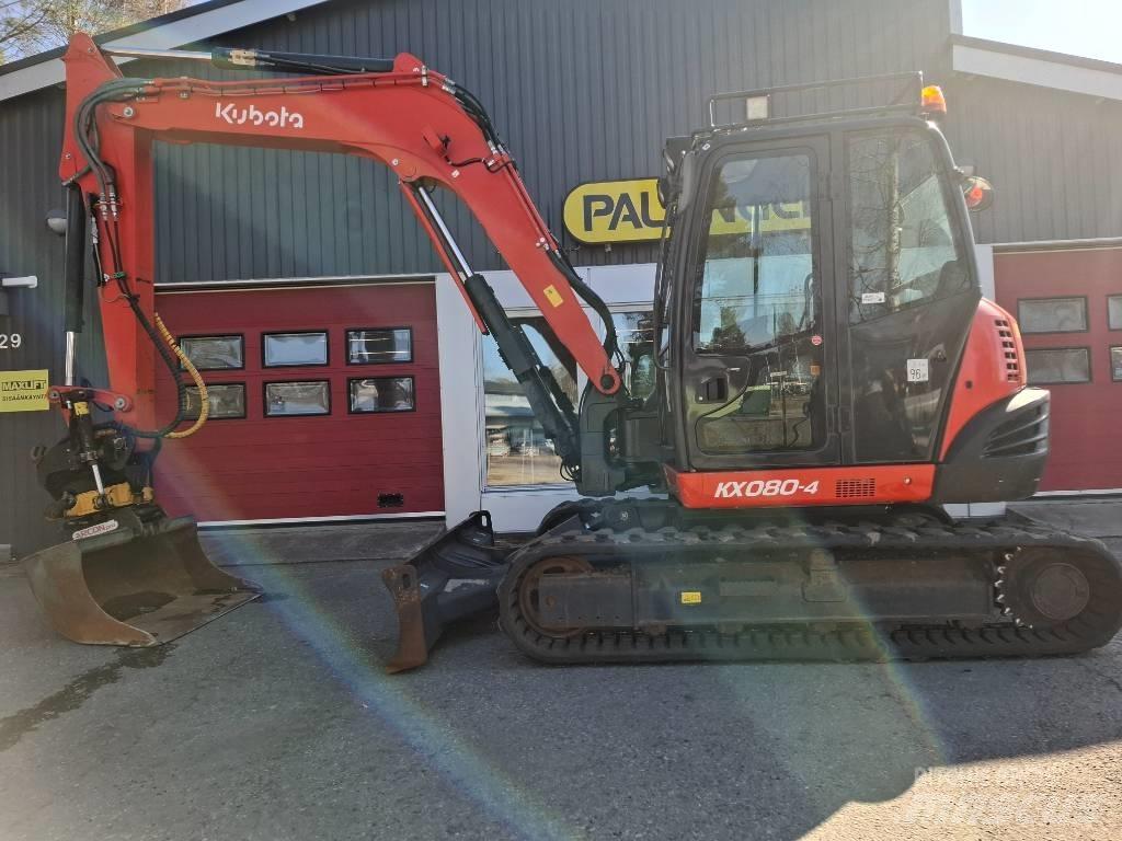 Kubota KX 080-4 Vidēja lieluma ekskavatori 7 t - 12 t