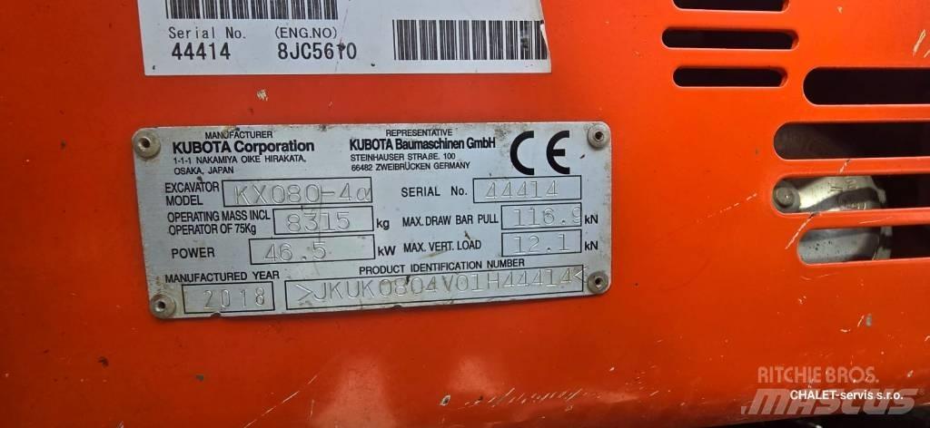 Kubota KX 808-4 A2 Vidēja lieluma ekskavatori 7 t - 12 t