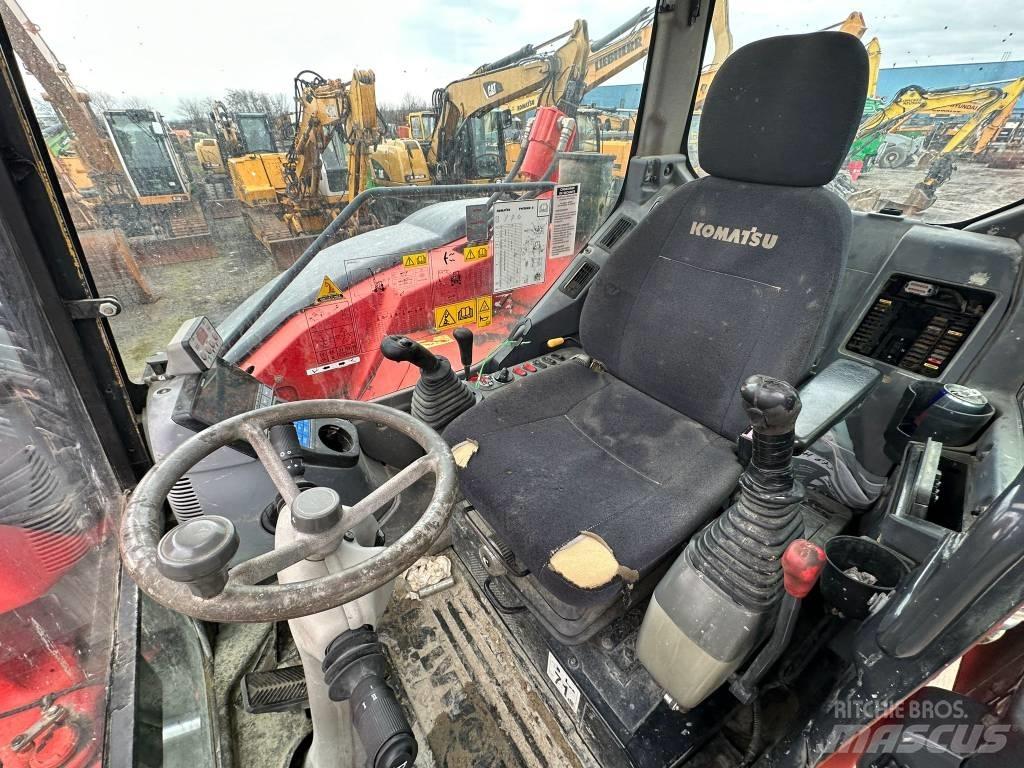 Komatsu PW98MR-8 Ekskavatori uz riteņiem
