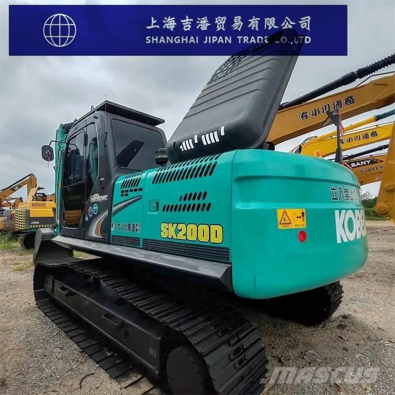Kobelco SK 200 Kāpurķēžu ekskavatori