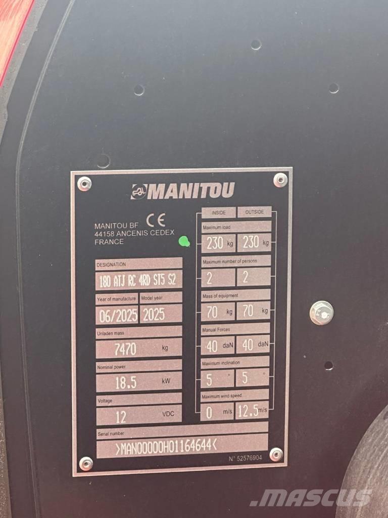 Manitou 180 ATJ Strēles pacēlāji