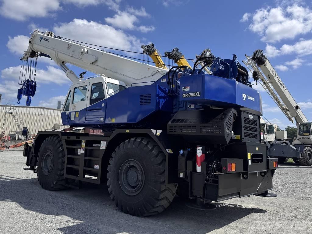 Tadano GR 750 XL Celtņi nelīdzenām virsmām