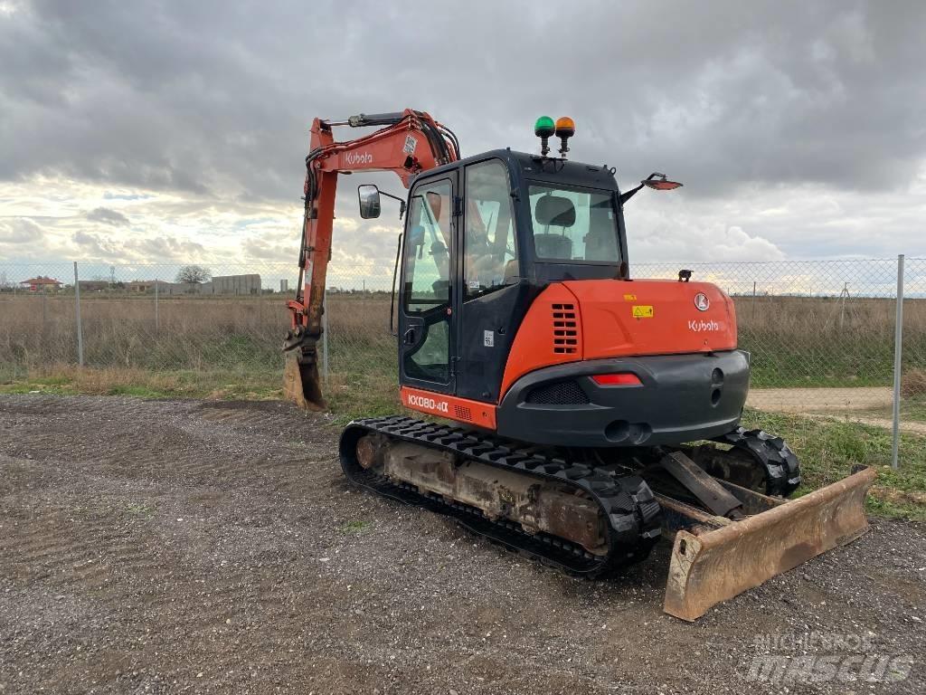 Kubota KX 080-4 Vidēja lieluma ekskavatori 7 t - 12 t
