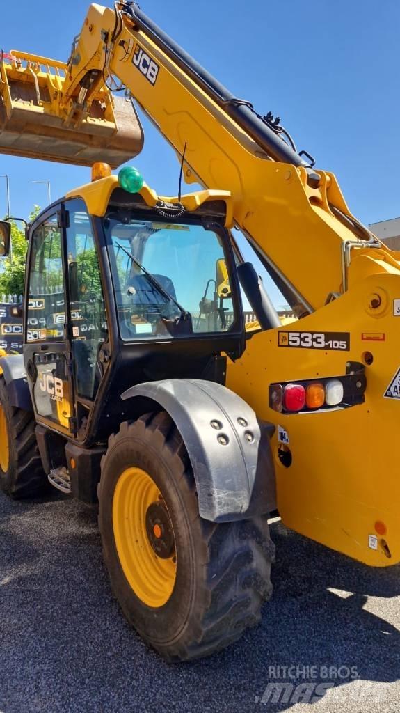 JCB 533-105 Teleskopiskie manipulatori