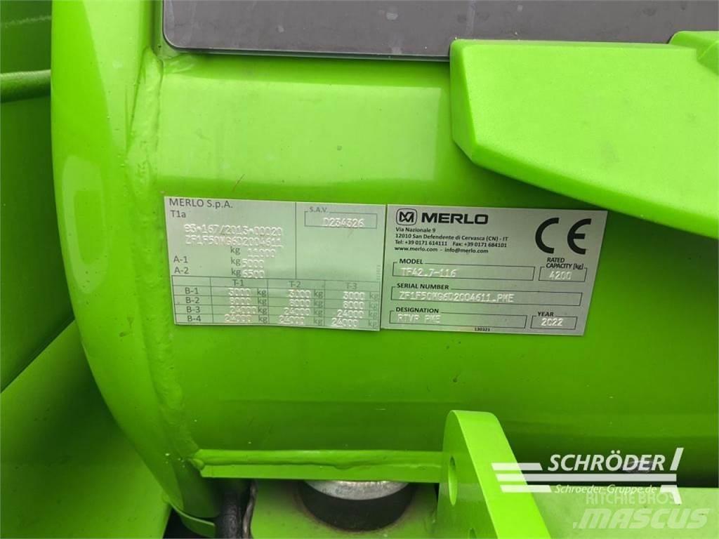Merlo TF 42.7 - 116 Lauksaimniecības pacēlāji