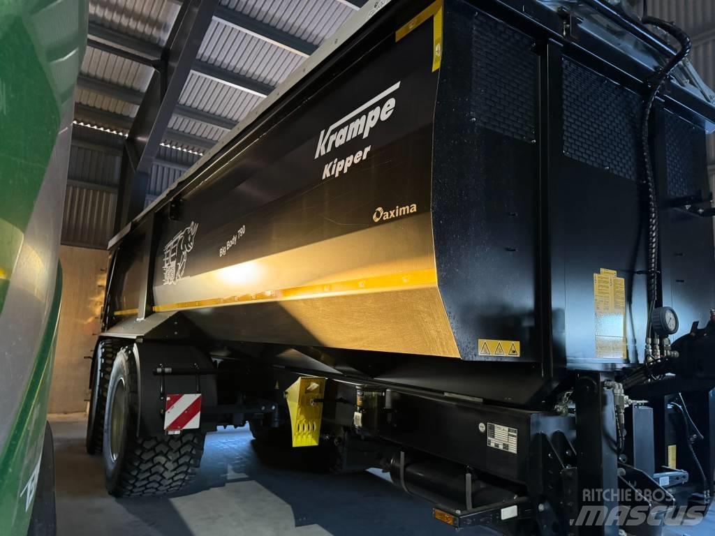 Krampe Big Body 790 Graudu pārkraušanas piekabes