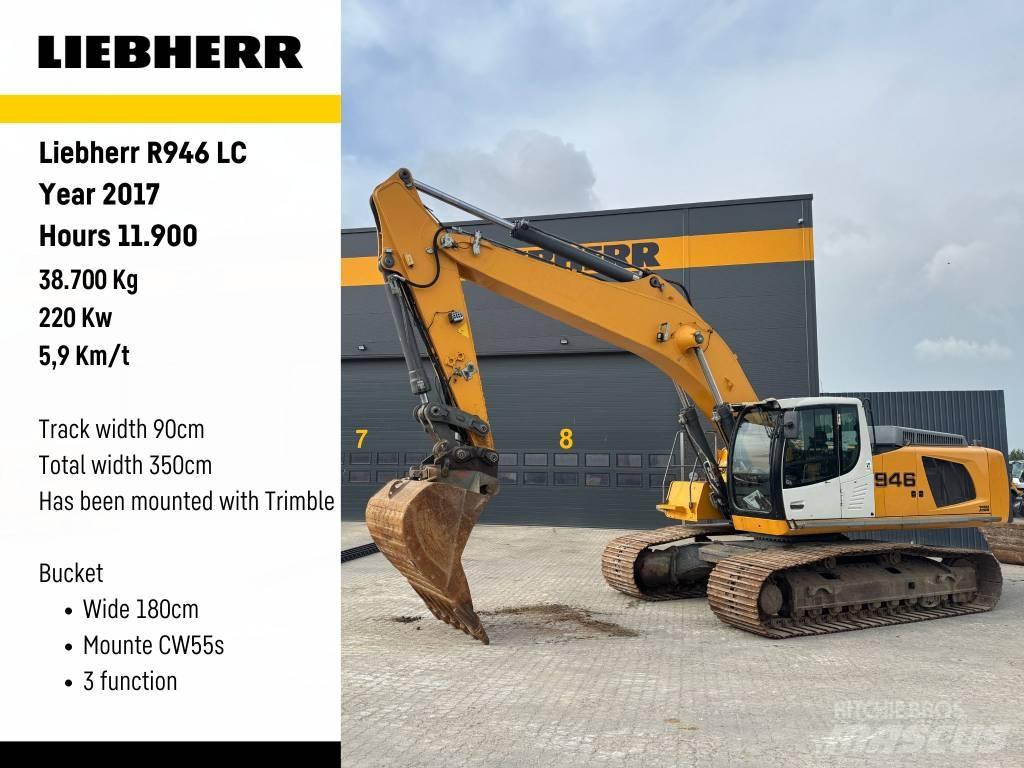 Liebherr R 946 Kāpurķēžu ekskavatori