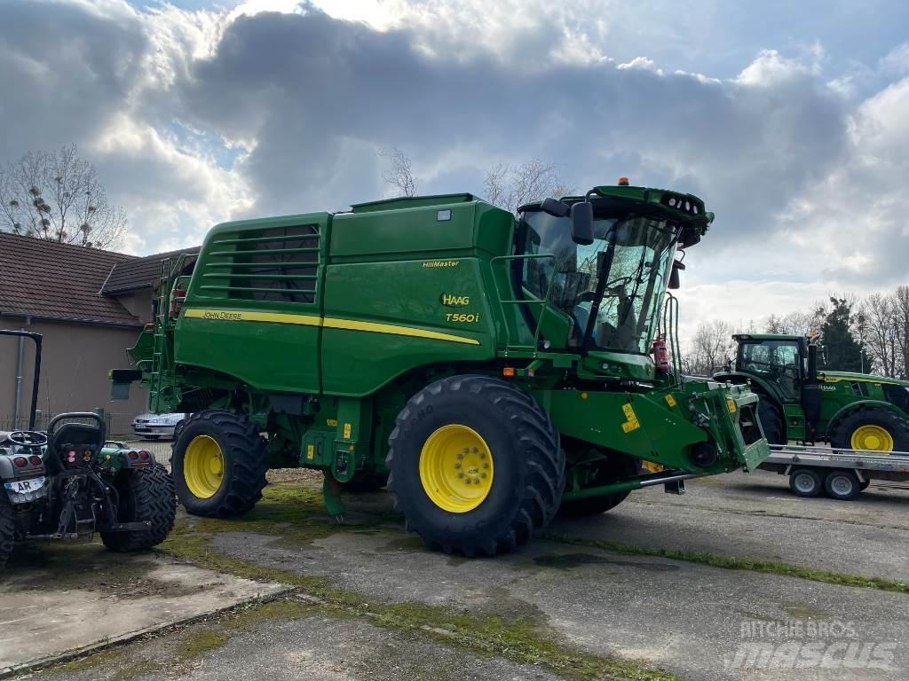 John Deere T560 HM Ražas novākšanas kombaini