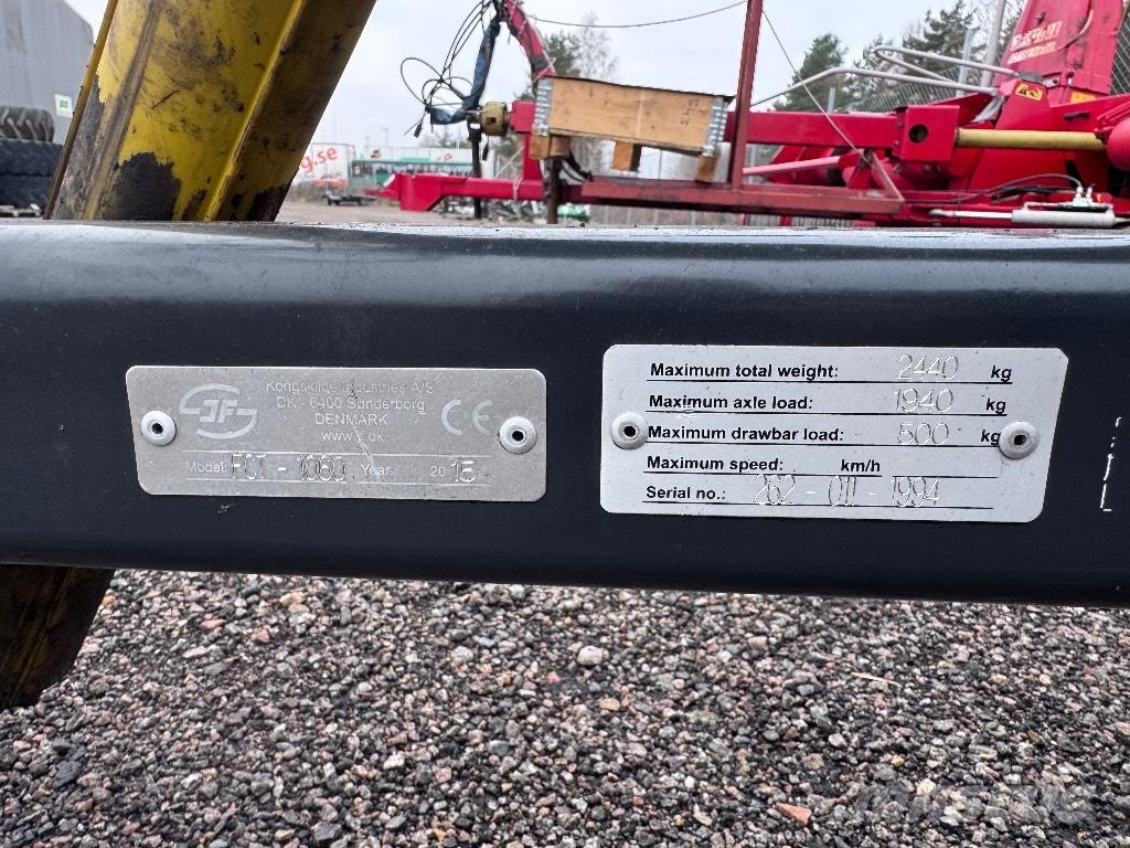 JF FCT 1060 PRO TEC Zāles smalcinātāji