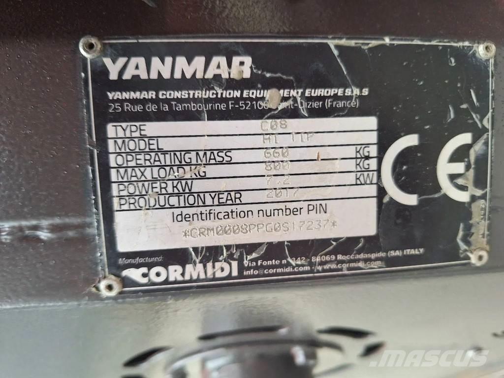 Yanmar C08 Mini pašizgāzēji