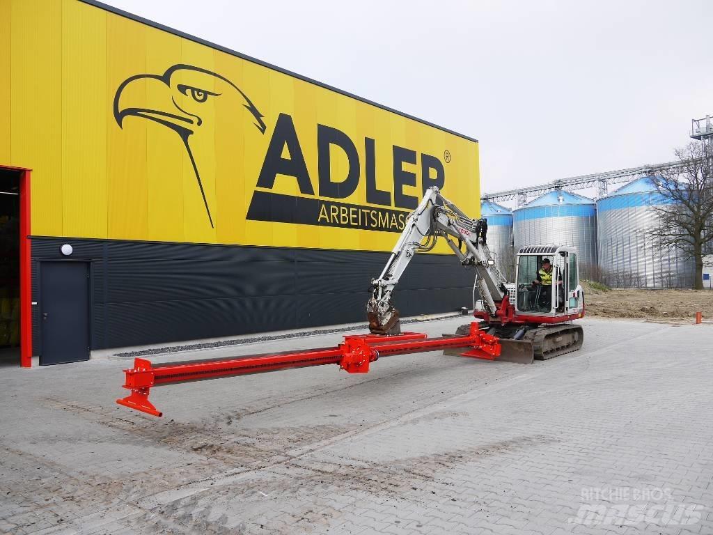 Adler Boormast Ekskavatori uz riteņiem