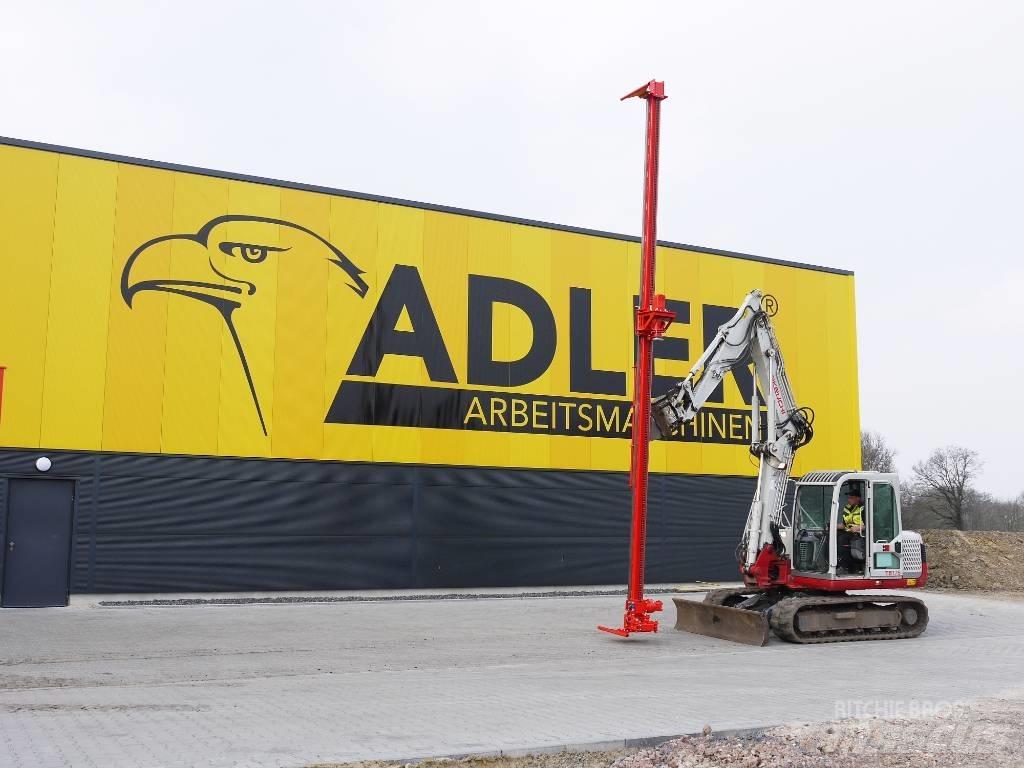 Adler Boormast Ekskavatori uz riteņiem