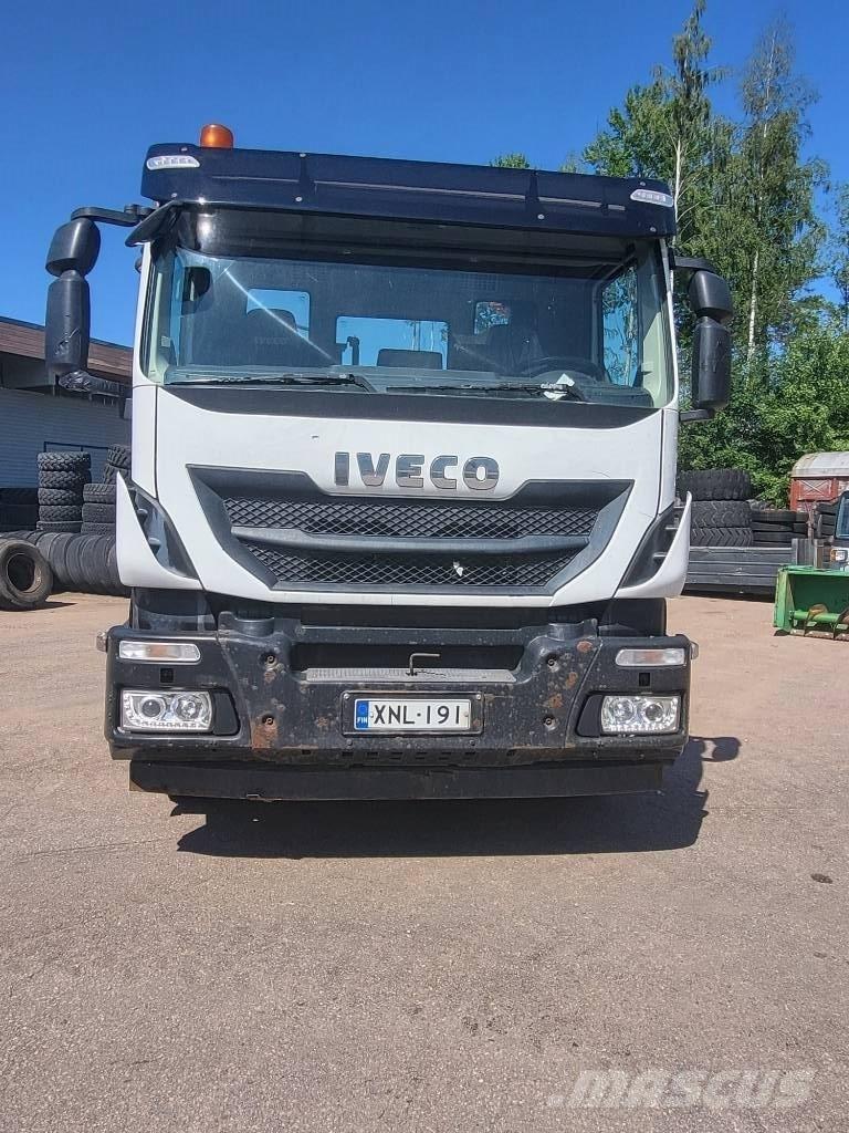 Iveco Stralis-360 Platformas/kravas mašīnas ar vinču
