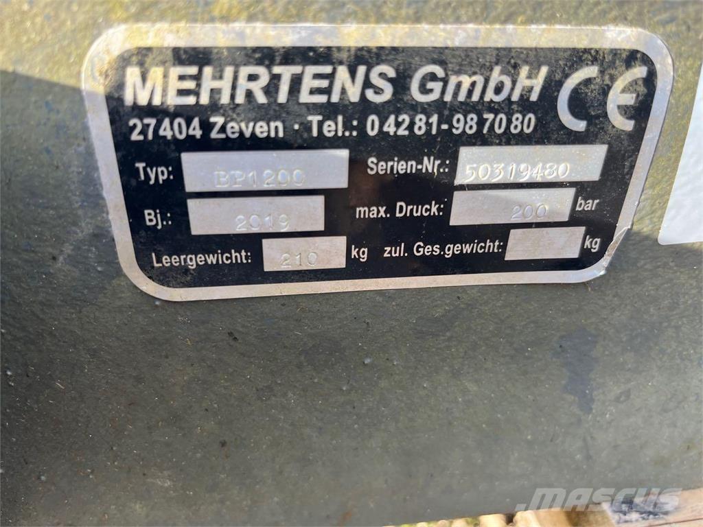 Weidemann BP 1200 Cits lopkopības aprīkojums